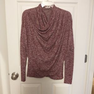 Maurices Draped Neck Pullover